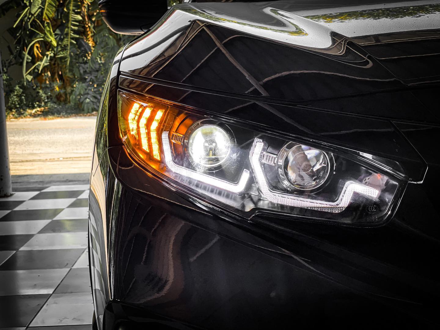 ไฟหน้า Honda Civic FC 2016-2021 รุ่น BMW Style