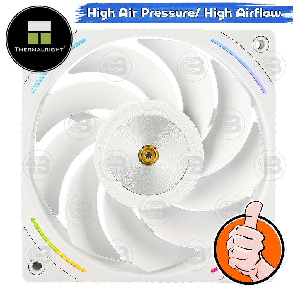 [CoolBlasterThai] Thermalright TL-K12RW Reverse Fan Case Optimized Static Pressure ARGB (size 120 mm.) ประกัน 3 ปี