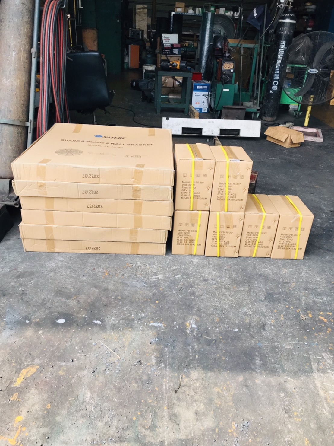 พัดลมใบดำ, FRESH KOOL,Nature, FS-75 30 นิ้ว