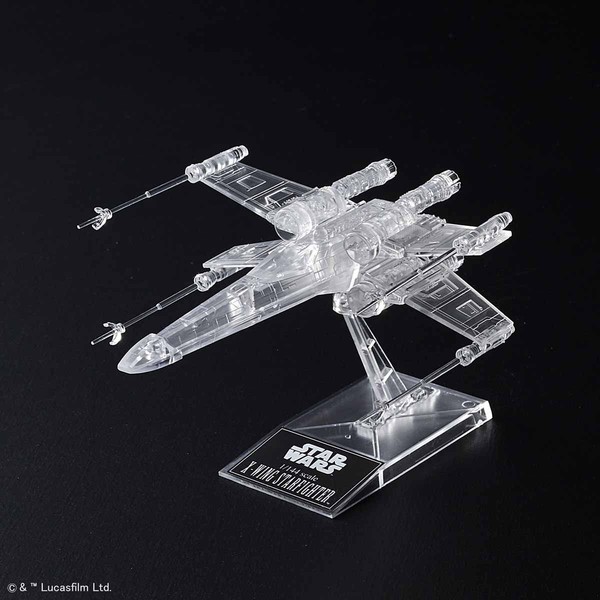1/144 & 1/350 & 1/2700000 Return of The Jedi Clear Vehicle Set BANDAI - Star Wars