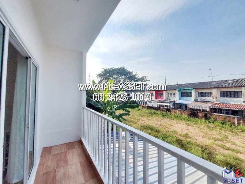 ขายทาวน์เฮ้าส์ รีโนเวทใหม่ ย่าน คูคต ลำลูกกา คลอง2 เสมาฟ้าคราม ปทุมธานี : ม.บุศรินทร์ 2 : 2 ชั้น 21.2 ตร.วา