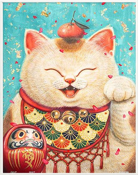 Lucky cat (พิมพ์ลาย)