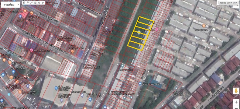 ขายที่ดินจัดสรร ถ.ประชาอุทิศ ซ.125-127 (ซอยนุชมี) แขวงทุ่งครุ เขตทุ่งครุ กรุงเทพ / พื้นที่ 69 ตารางวา (มี 6 แปลงติดกัน)