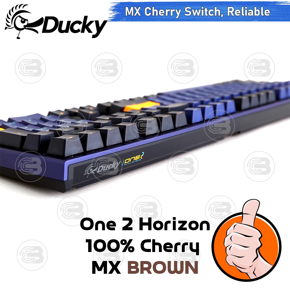 [CoolBlasterThai] Ducky One 2 Horizon BROWN Cherry MX Switch 100% TH/EN