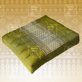 เบาะสมาธิหนาขนาดใหญ่50x50x7Cm ,Large special wave maditation mattresses Cushions Khit Pillow Small Kapok100%