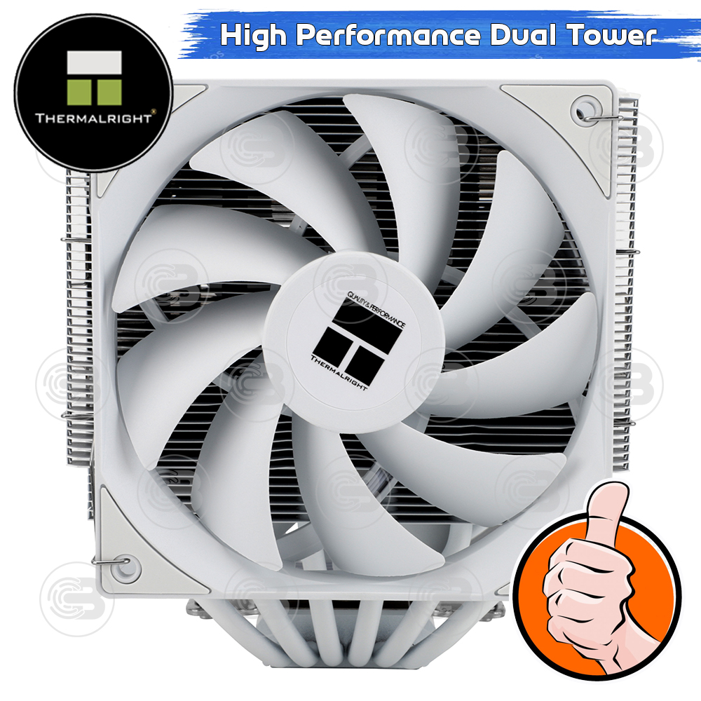 [CoolBlasterThai] Thermalright Peerless Assassin 140 Digital White Heat Sink (AM5/LGA1851 Ready) ประกัน 3 ปี
