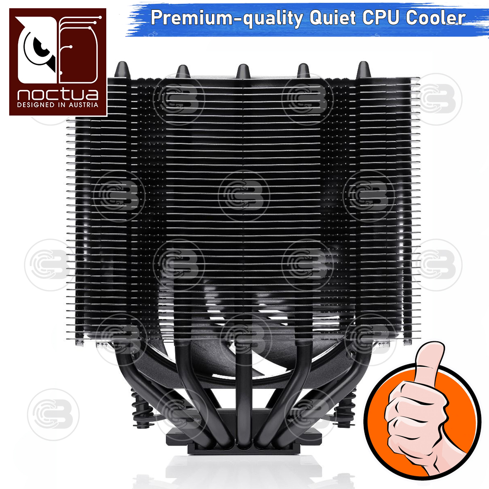 [CoolBlasterThai] Noctua NH-D12L CHROMAX.BLACK Heat Sink CPU Cooler (AM5/LGA1851 Ready) ประกัน 6 ปี