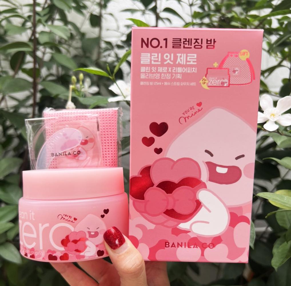 BANILA CO Clean It Zero Cleansing Balm Original 125ml + Little Apeach Set คลีนซิ่งบาล์ม