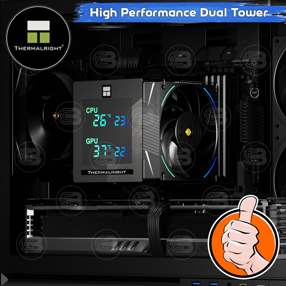 [CoolBlasterThai] Thermalright Phantom Spirit 120 Digital EVO CPU Heat Sink (AM5/LGA1851 Ready) ประกัน 3 ปี