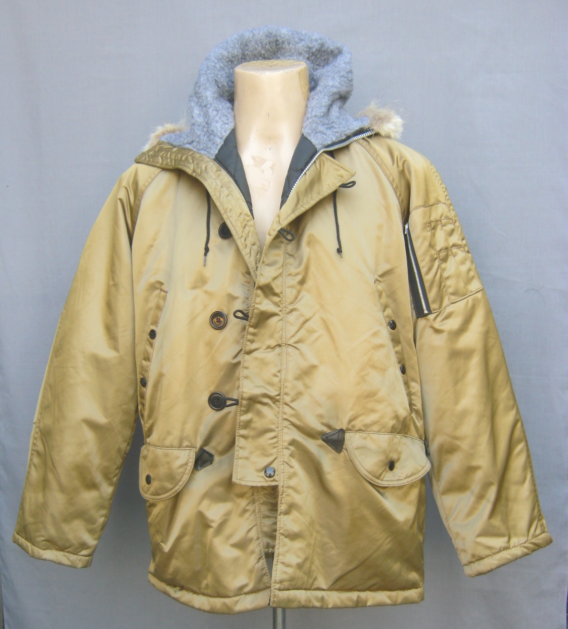Corinth Mfg. N3B Nylon Arctic (Snorkel) Military Parka USA