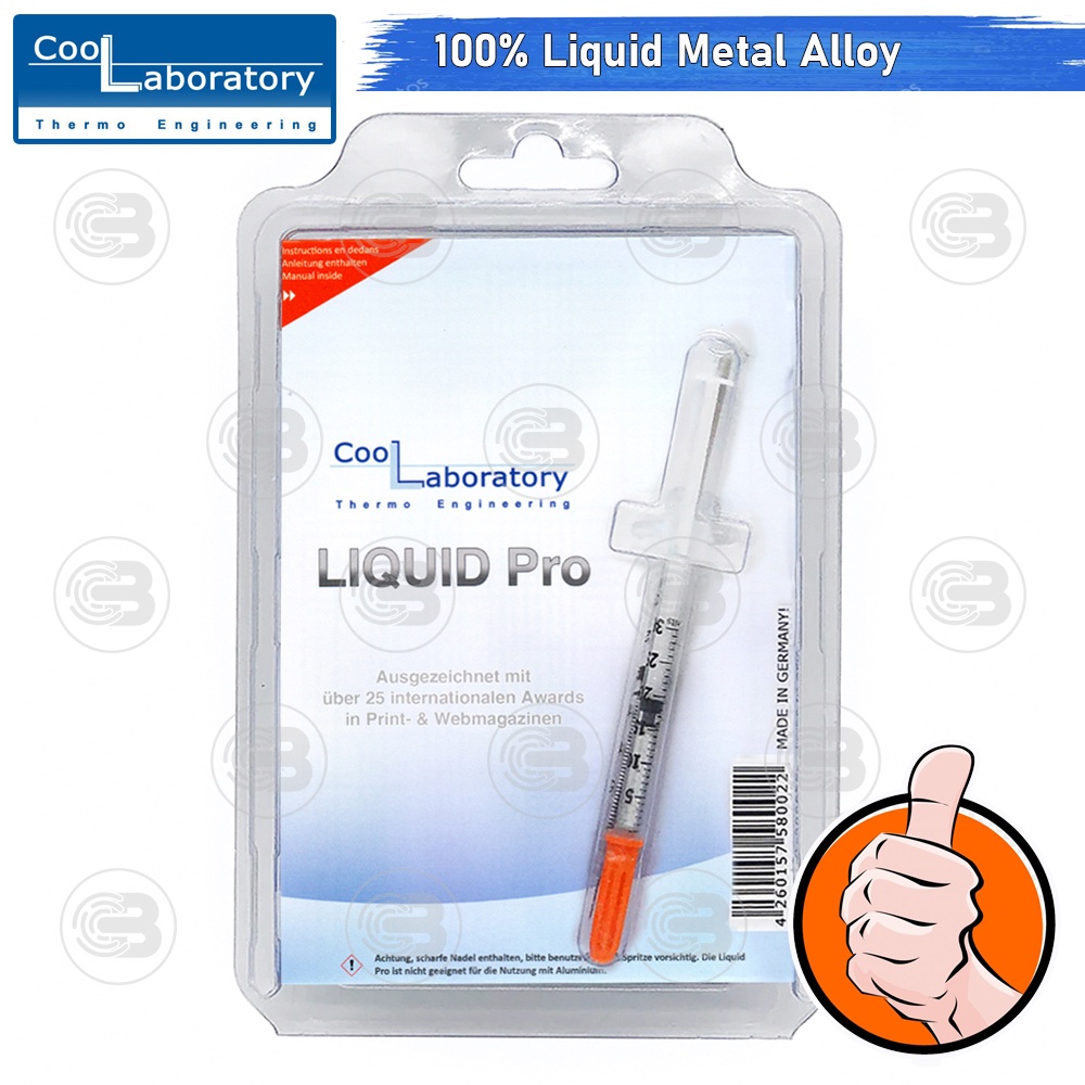 [CoolBlasterThai] Coollaboratory Liquid Pro 1g.(0.15ml) .Liquid Metal Compound
