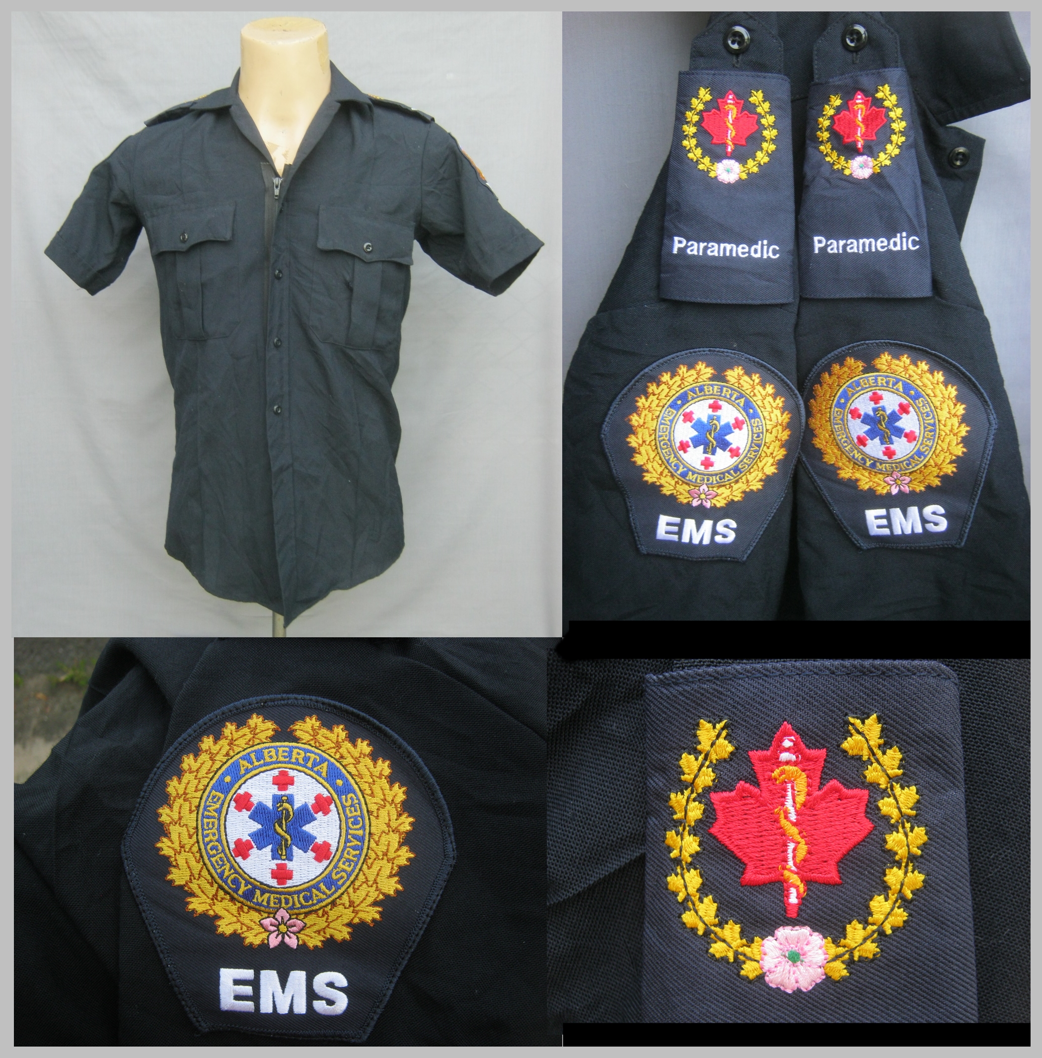 เสื้อ paramedic แคนนาดา