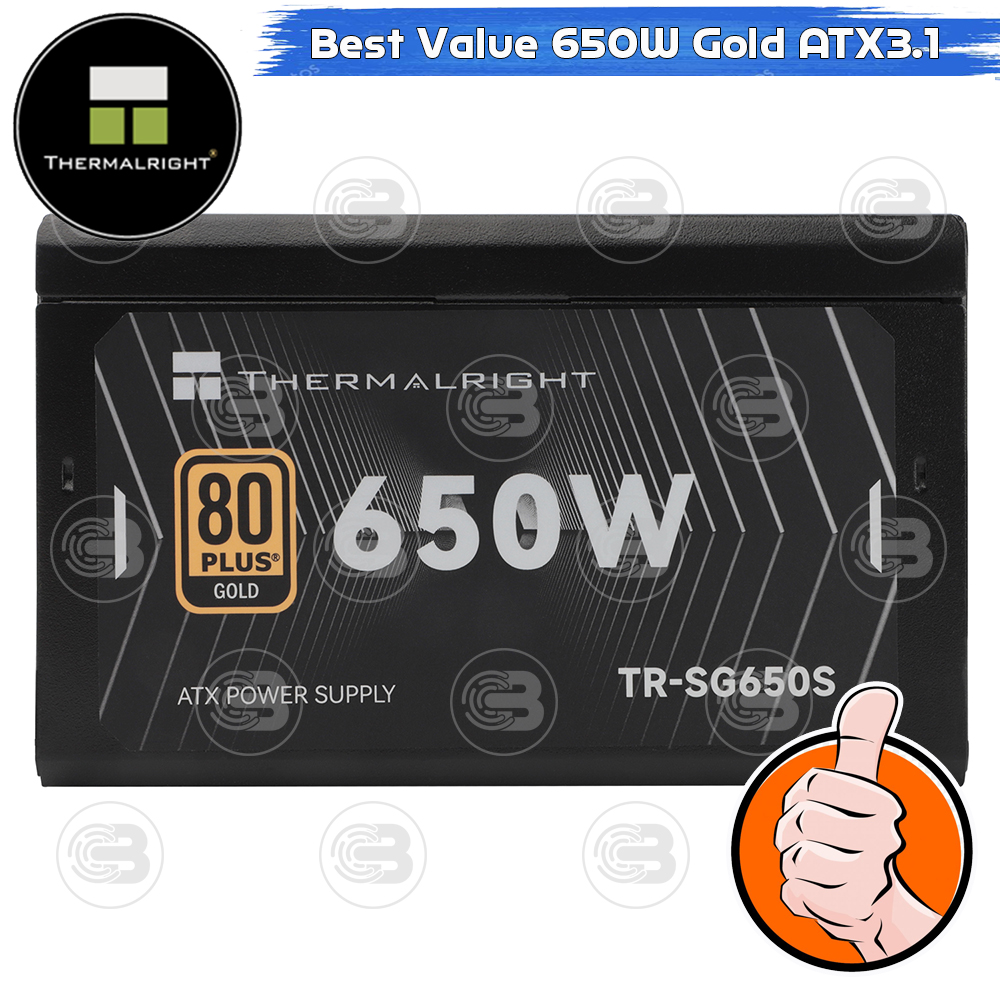 [CoolBlasterThai] Thermalright Power Supply 650W 80 Plus Gold (SG-650S) ประกัน 5 ปี