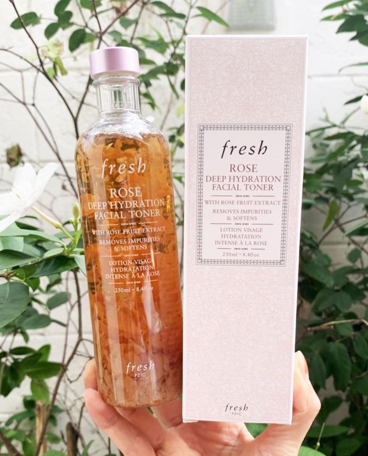 โทนเนอร์ FRESH Rose Deep Hydration Facial Toner 250ml. ของแท้