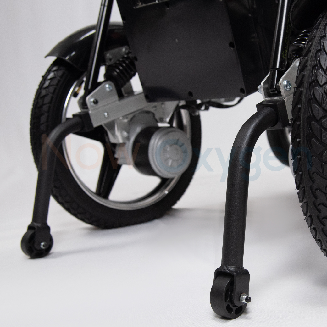 รถเข็นไฟฟ้า รุ่นพนักพิงสูง (High Back) ปรับเอนนอน ปรับยืดขาและเหยียดขา รับประกัน 1 ปี