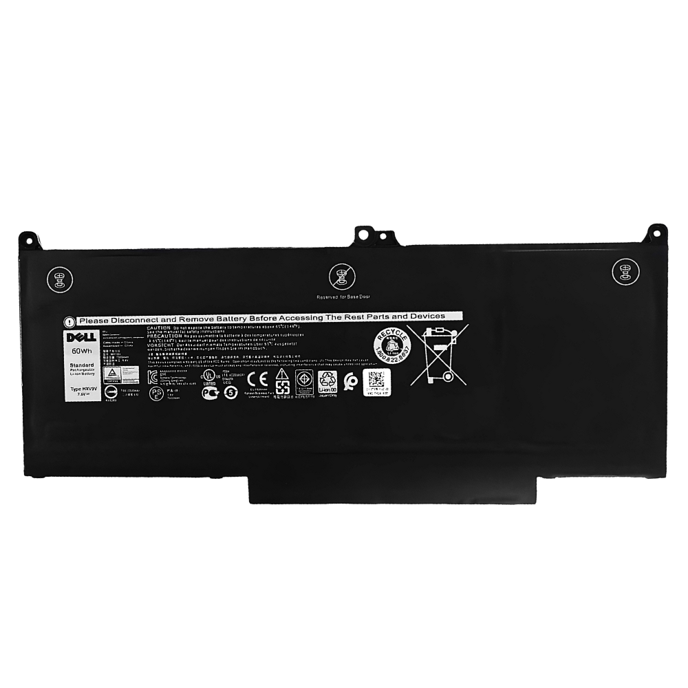 Battery Dell Inspiron 7306 2-in-1, 4-Cell 60Wh, แบตเตอรี่ Dell MXV9V ของแท้รับประกันศูนย์ Dell Thailand ราคาไม่แพง