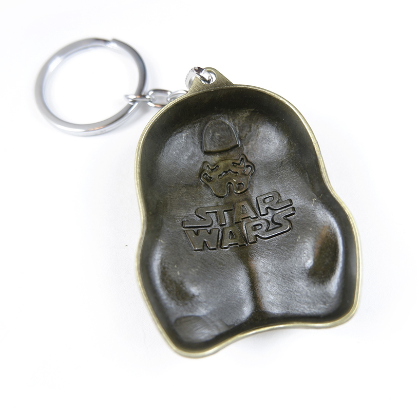 พวงกุญแจ โลหะ First Order Stormtrooper สีเงิน - Star Wars Keychain