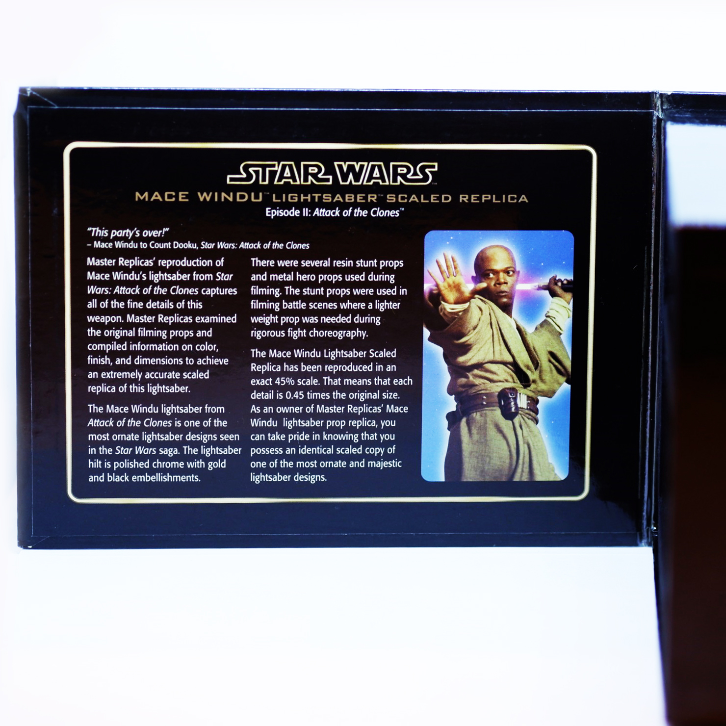Mace Windu Episode ll (2004) - Star Wars Licensed Collectible