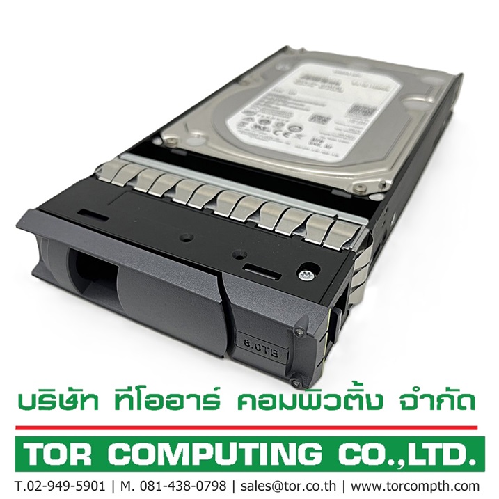 NetApp X318A-R6 [TorCompTH Thailand ขาย จำหน่าย ราคา] NetApp 8TB 7.2K 12G NL SAS LFF 3.5in HDD