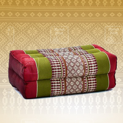หมอนหนุน ขิดมาตรฐาน ของรับไหว้ ,The original Khit Rectangle health Pillow Thai Bolster Lumber 33x15x10 cm
