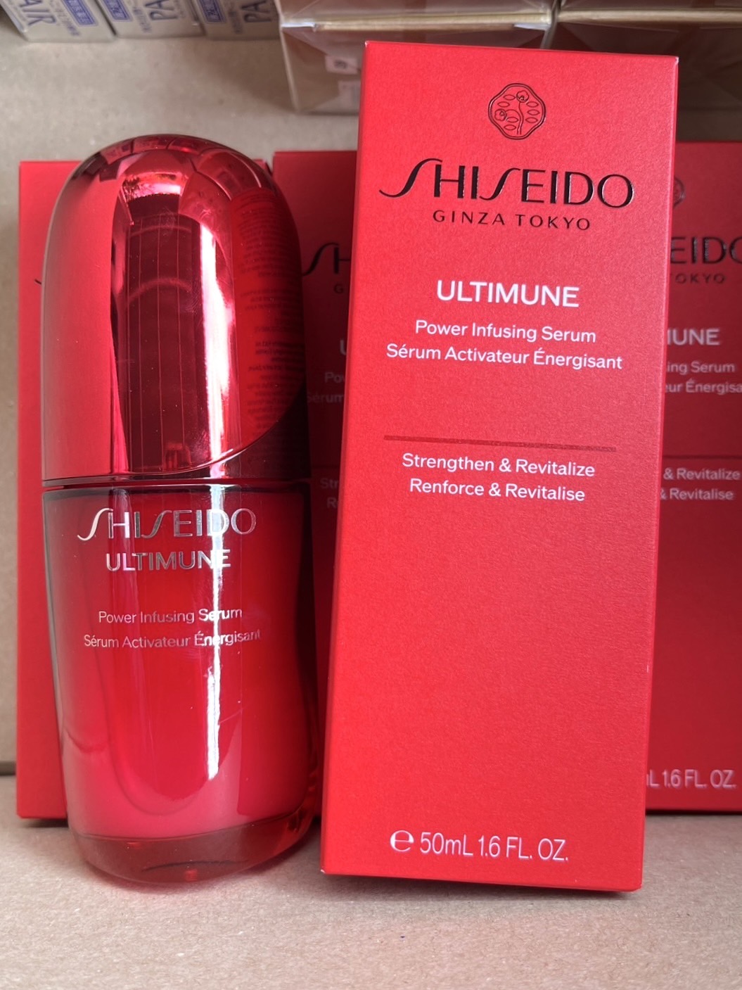 Shiseido Ultimune Power Infusing Serum ไอคอนิกเซรั่ม สูตรใหม่