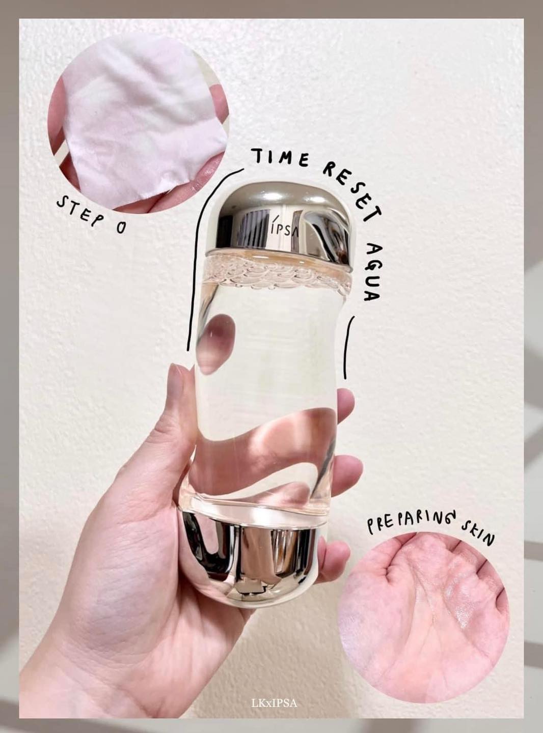 Ipsa The Time Reset Aqua 200ml. โลชั่นน้ำตบ