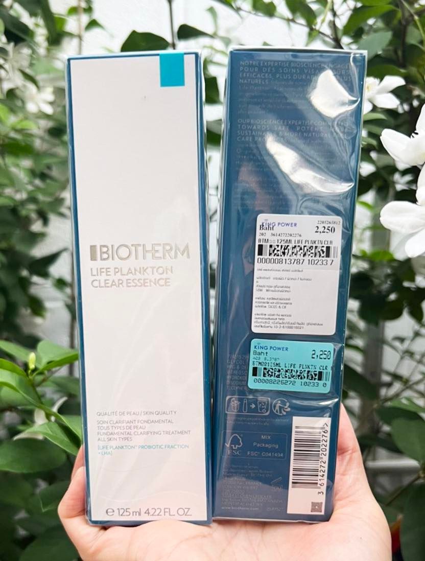 Biotherm Life Plankton Clear Essence 125ml. แพ็คเก็จใหม่ 2022