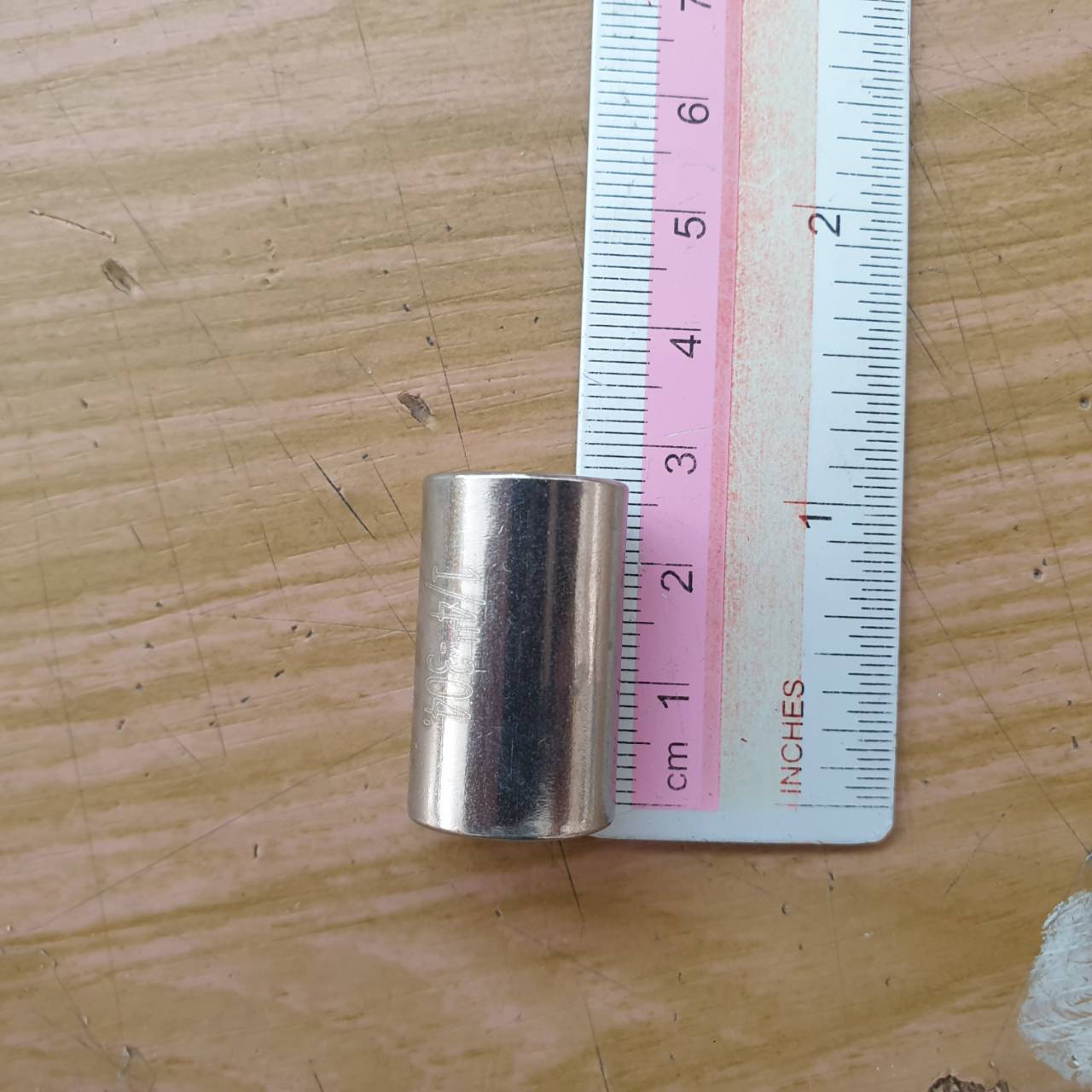 ต่อตรงสแตนเลส304 เกลียวใน NPT ขนาด 1/4นิ้ว(2หุน) #6000165