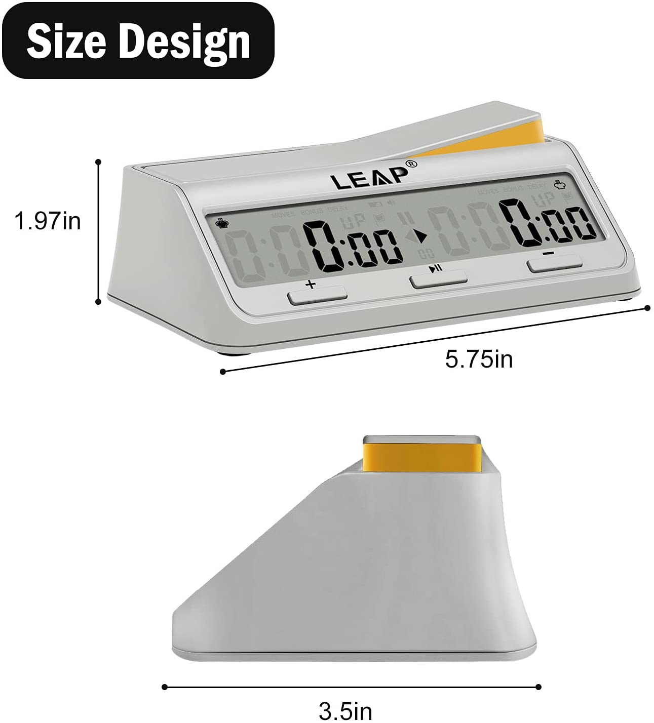 นาฬิกาจับเวลาเอแม็ท Leap Digital Clock PQ9917