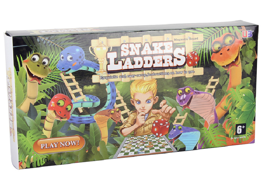 บันไดงูแม่เหล็ก Snakes and Ladders Magnetic size M #3830
