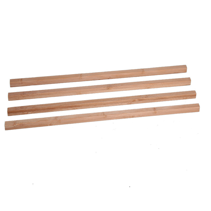 ไม้บรรทัดไม้ไผ่สำหรับไพ่นกกระจอก(4ชิ้น) Bamboo Mahjong Ruler 45cm