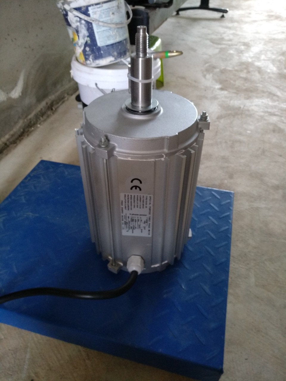 มอเตอร์ YADF158-4/6, Evap 30,000cmh, 3.0/1.0 kw 380V 2 Speed, อะไหล่พัดลมไอเย็น, for Evap 30,000 cmh,