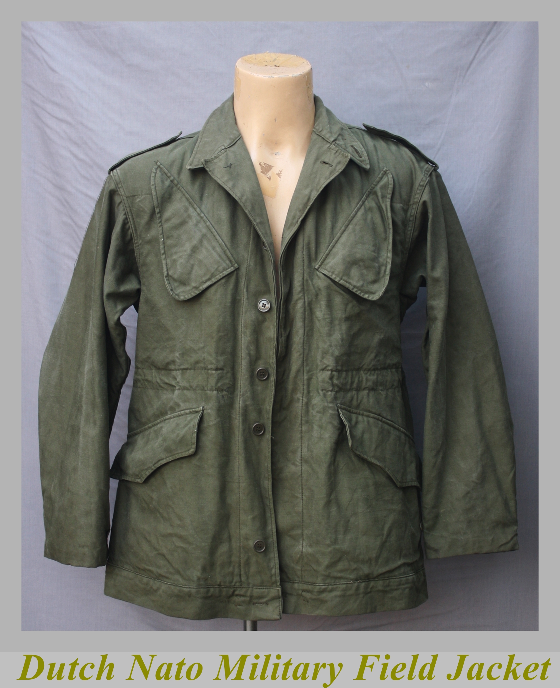 Dutch armed forces jacket เสื้อทหารกองทัพเนเธอร์แลนด์