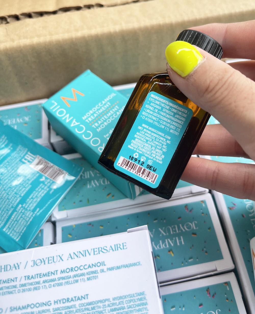 เซตทดลอง Moroccanoil Sephora beauty insider Ultimate Hydration Birthday Set แชมพู ทรีทเม้น์ ครีมนวด ครีมทามือ