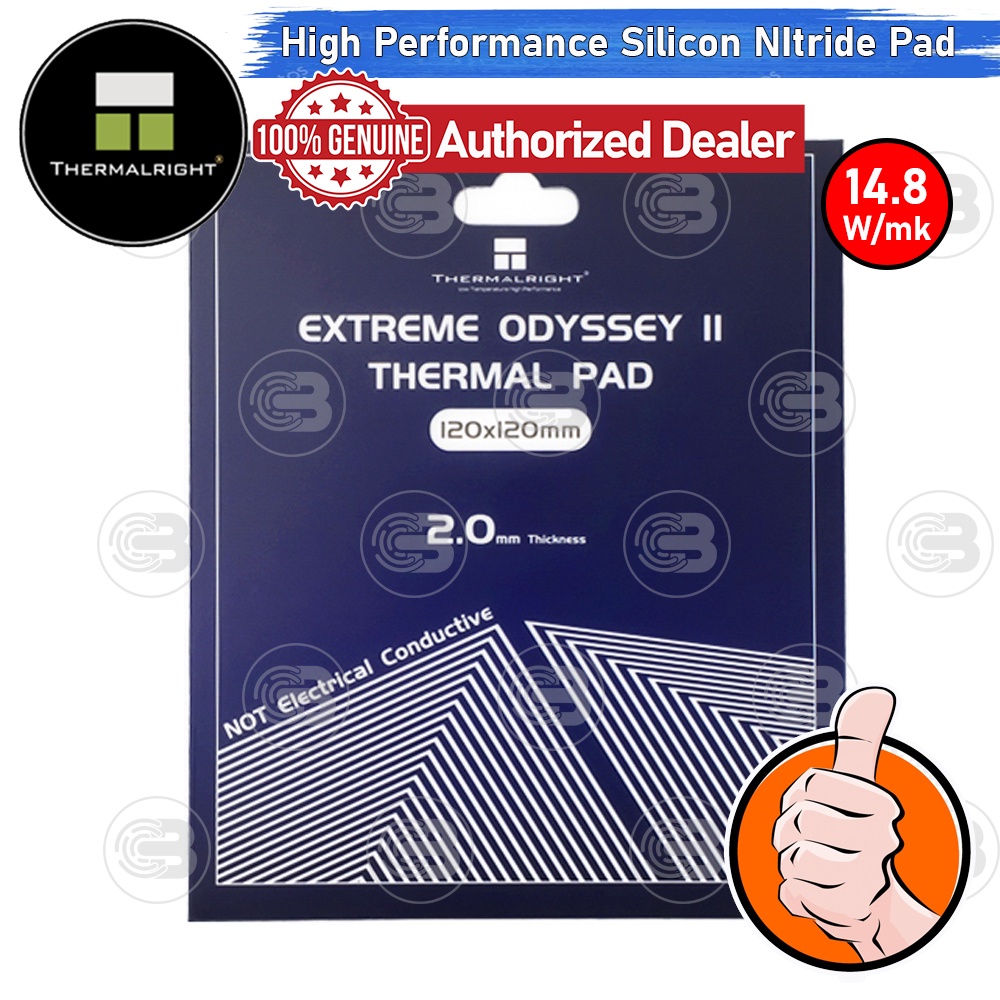[CoolBlasterThai] Thermalright Extreme Odyssey II Thermal Pad (Silicon Nitride) 120x120x2.0 mm./14.8 W/mK