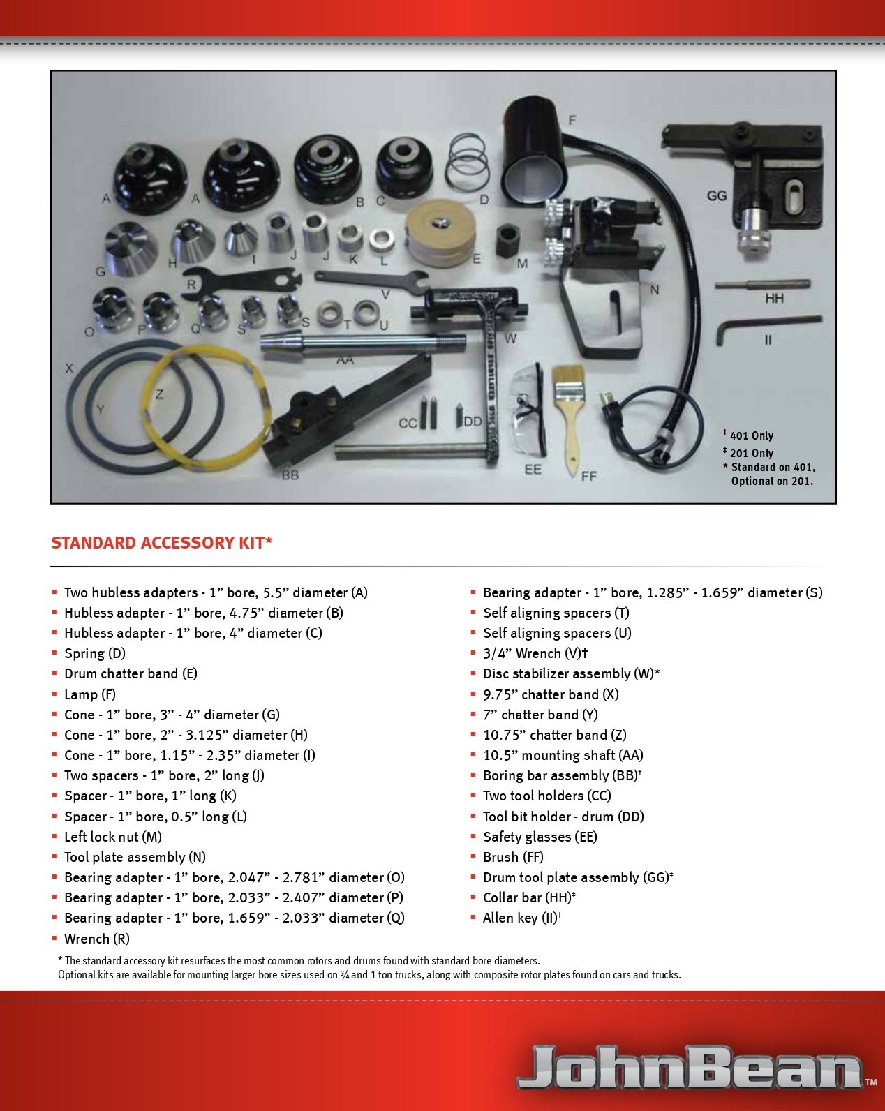 เครื่องเจียรจานเบรคJOHNBEAN รุ่น 401