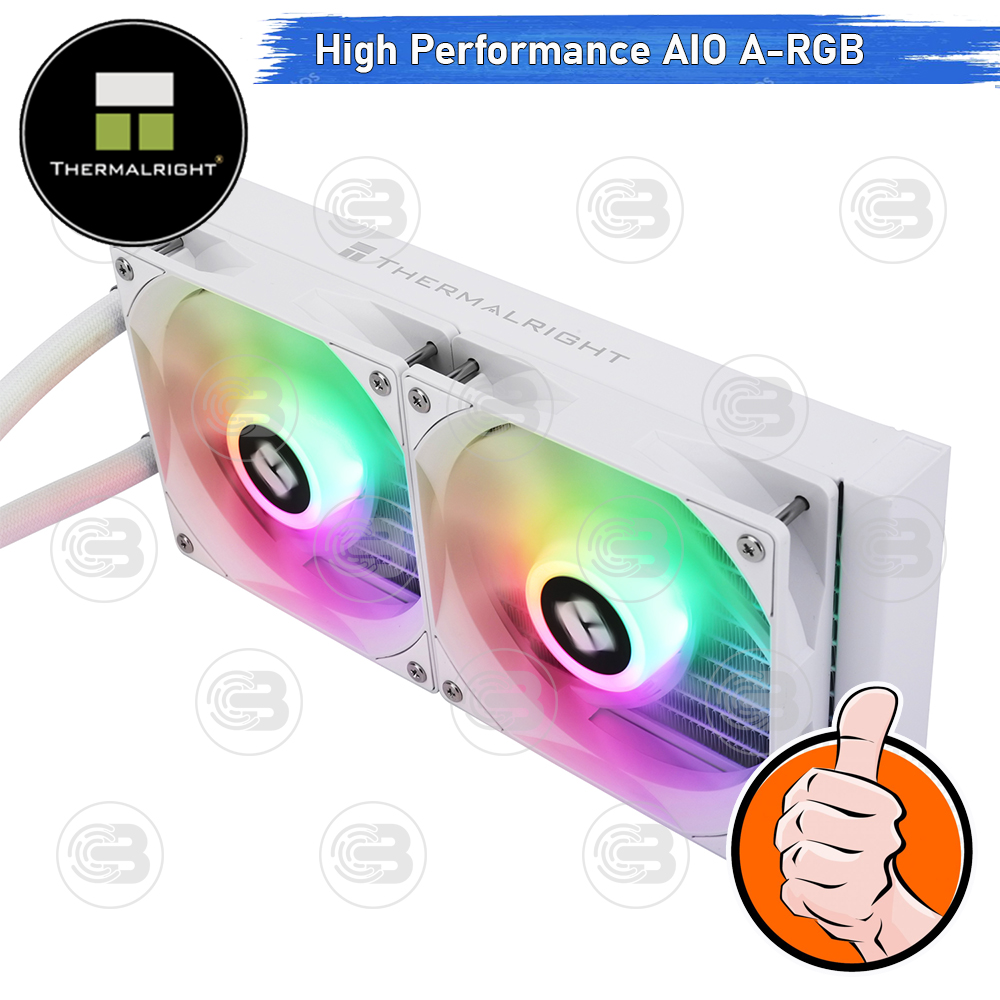 [CoolBlasterThai] Thermalright Aqua Elite 240 WHITE V3 ARGB AIO Liquid CPU Cooler (AM5/LGA1851 Ready) ประกัน 3 ปี