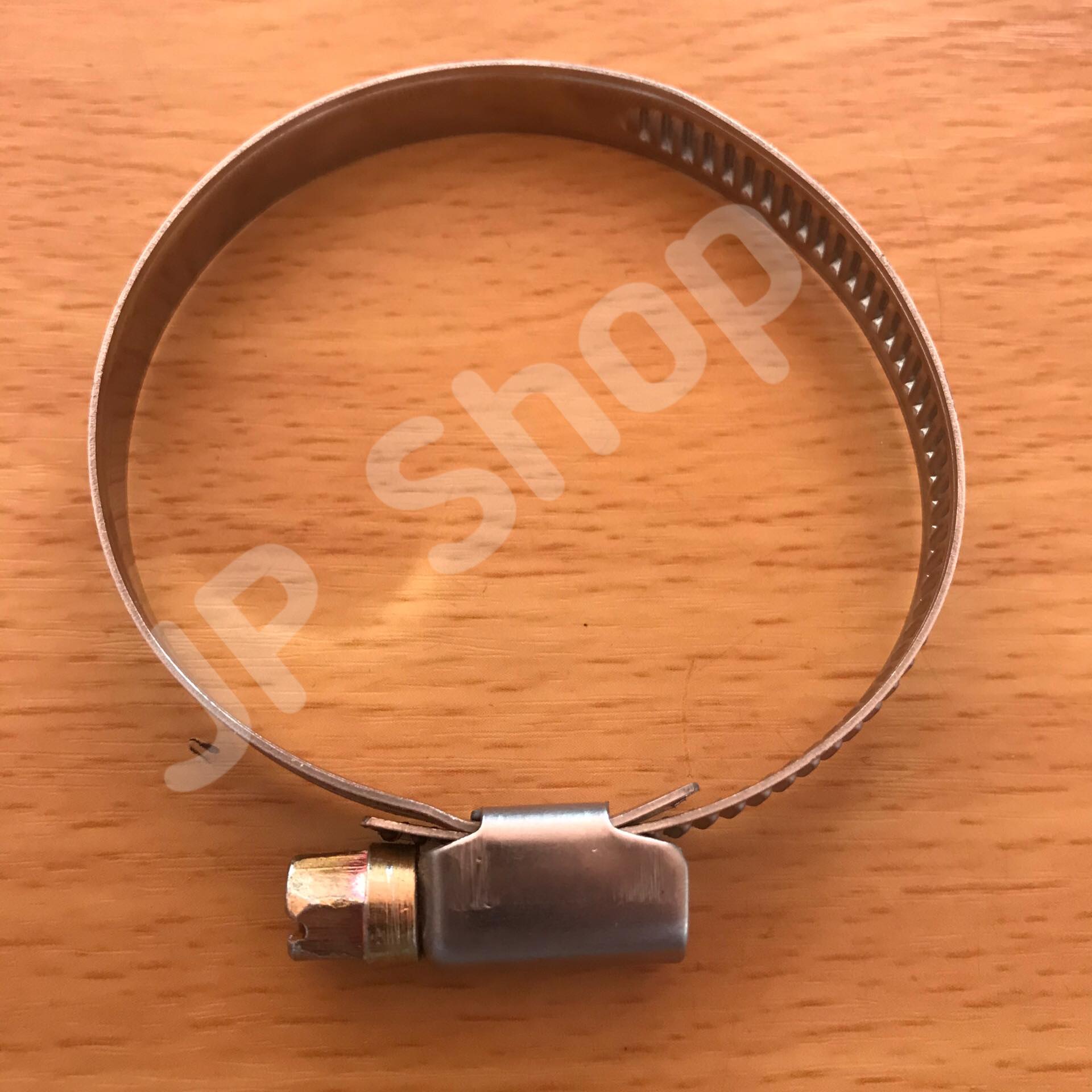 เข็มขัดรัดท่อสแตนเลส ปลอกรัดสแตนเลส 40-60 มม. #4060