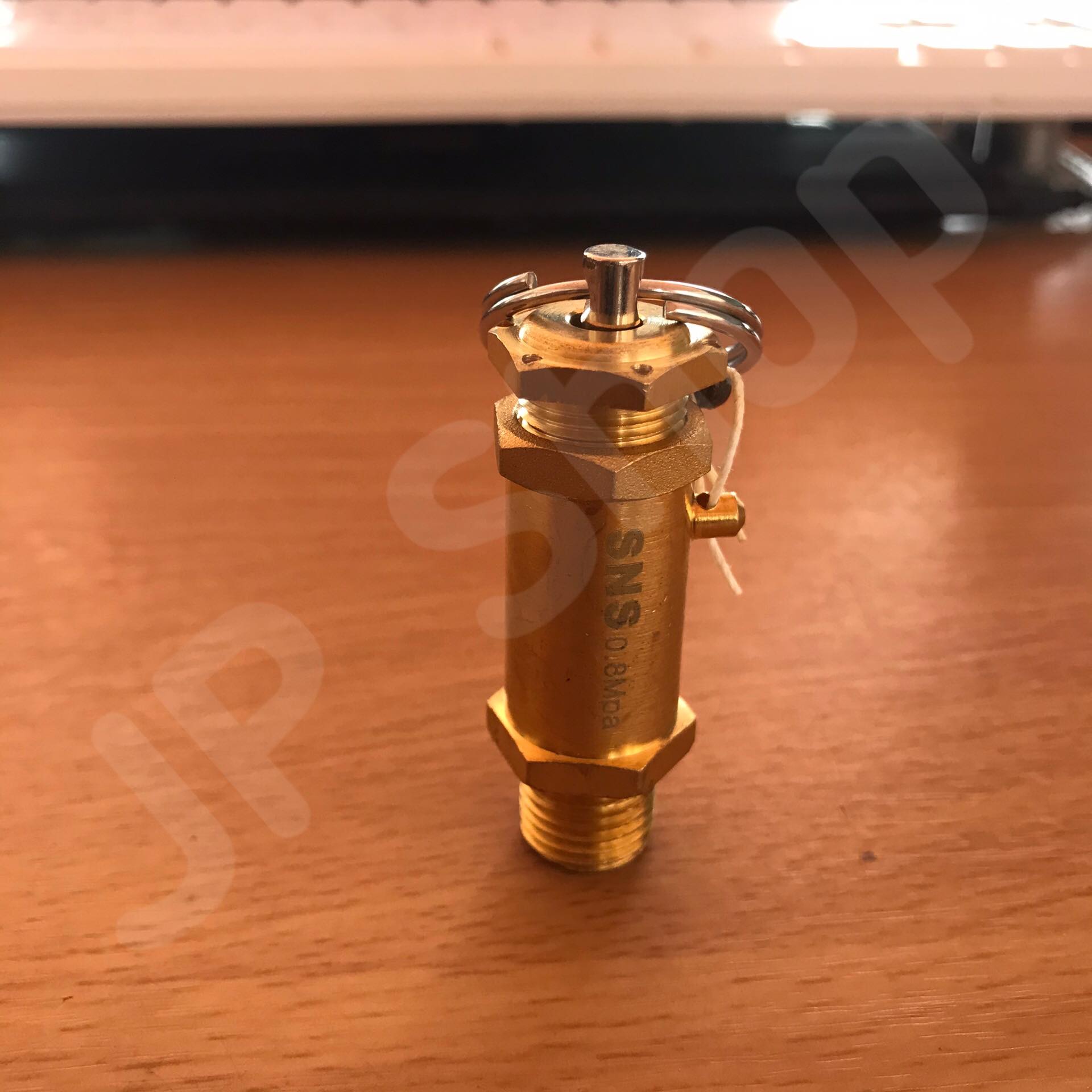 เซฟตี้วาล์ว โปโลลม ปั๊มลม เกลียวนอกNPT 2 หุน BV-2 ทองเหลือง ตัดรอบส่งทุกๆชั่วโมง #1022