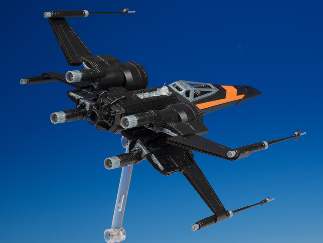 1/72 Poe's Boosted X-Wing Fighter BANDAI - Star Wars