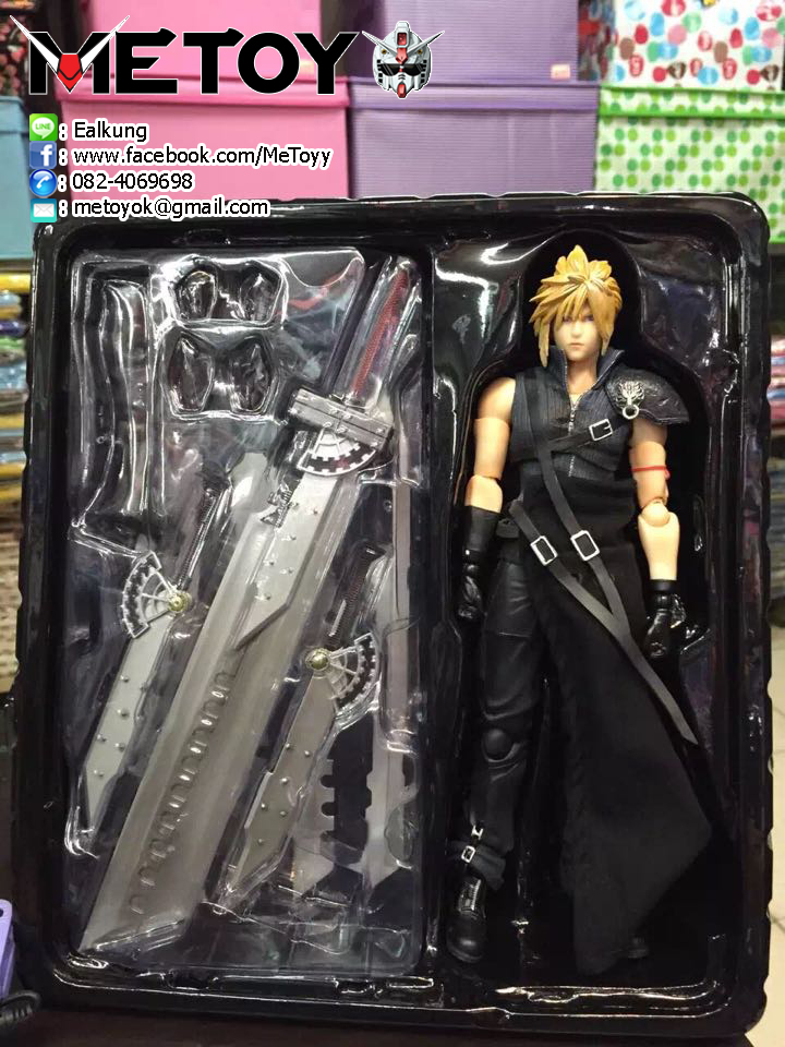 Play Arts Kaiจีน - Final Fantasy VII Advent Children Cloud Strife