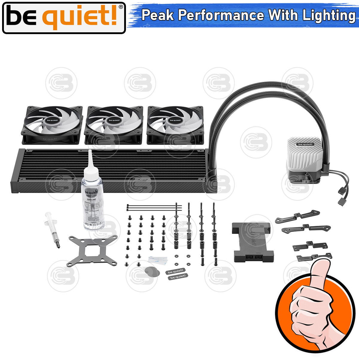 [CoolBlasterThai] Be Quiet Light Loop 360 AIO Water Cooling CPU Cooler (AM5/LGA1851 Ready) (BW022) ประกัน 3 ปี
