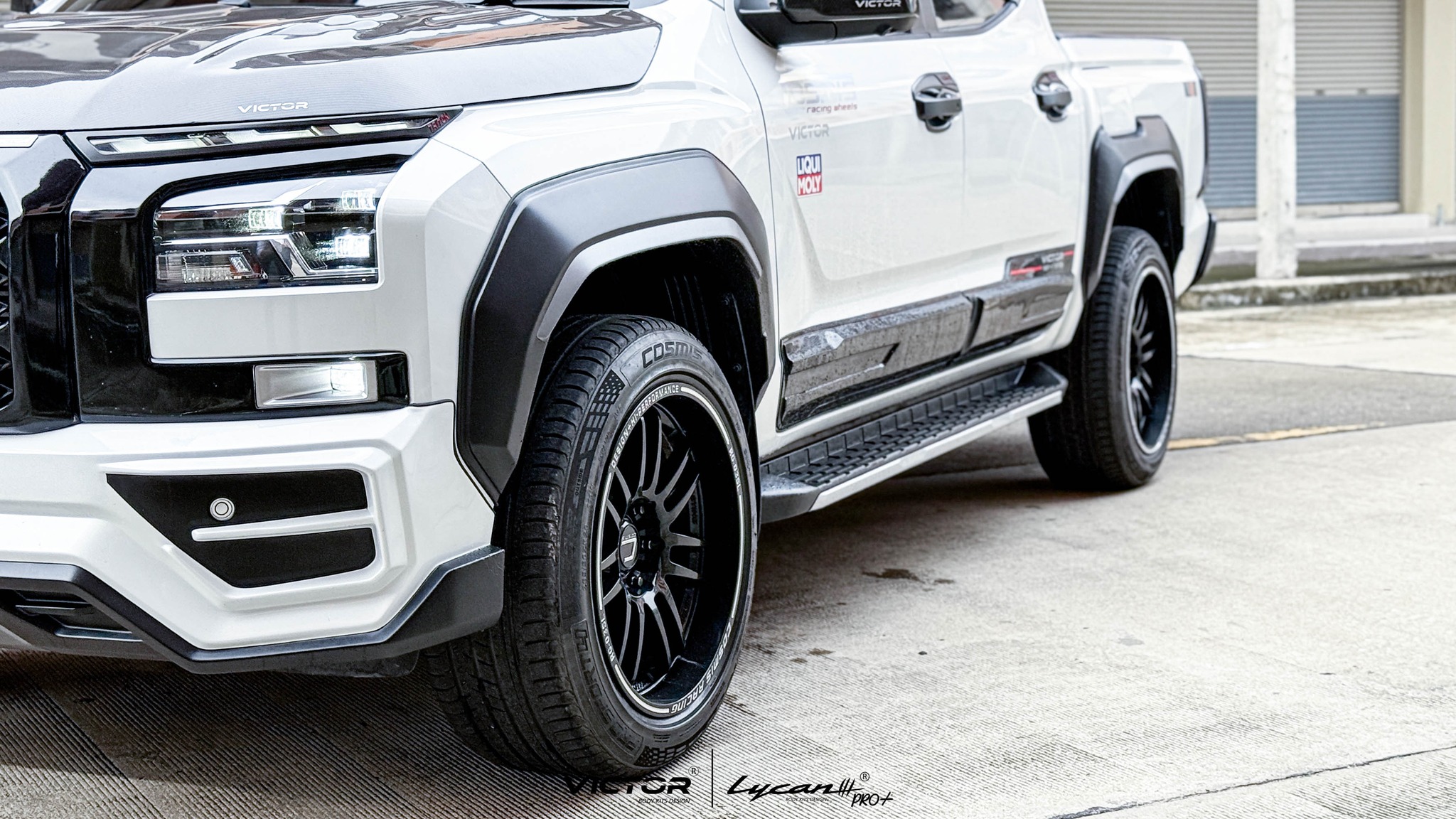 ชุดแต่ง ชุดสเกิร์ต MITSUBISHI TRIRON 2023 รุ่น VICTOR V.2