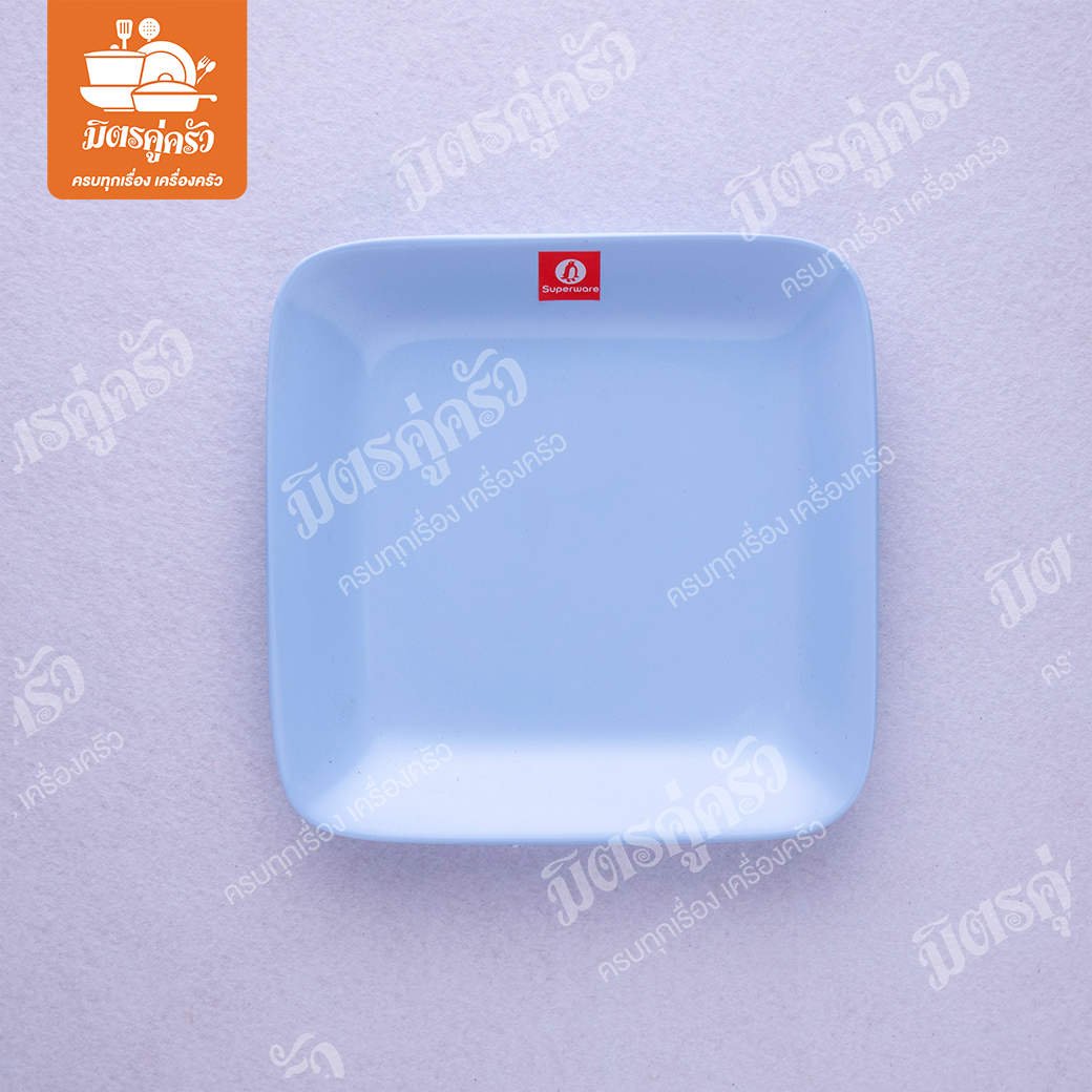 จานเหลี่ยม Superware B444-7.5 (ขนาด 7.5 นิ้ว)