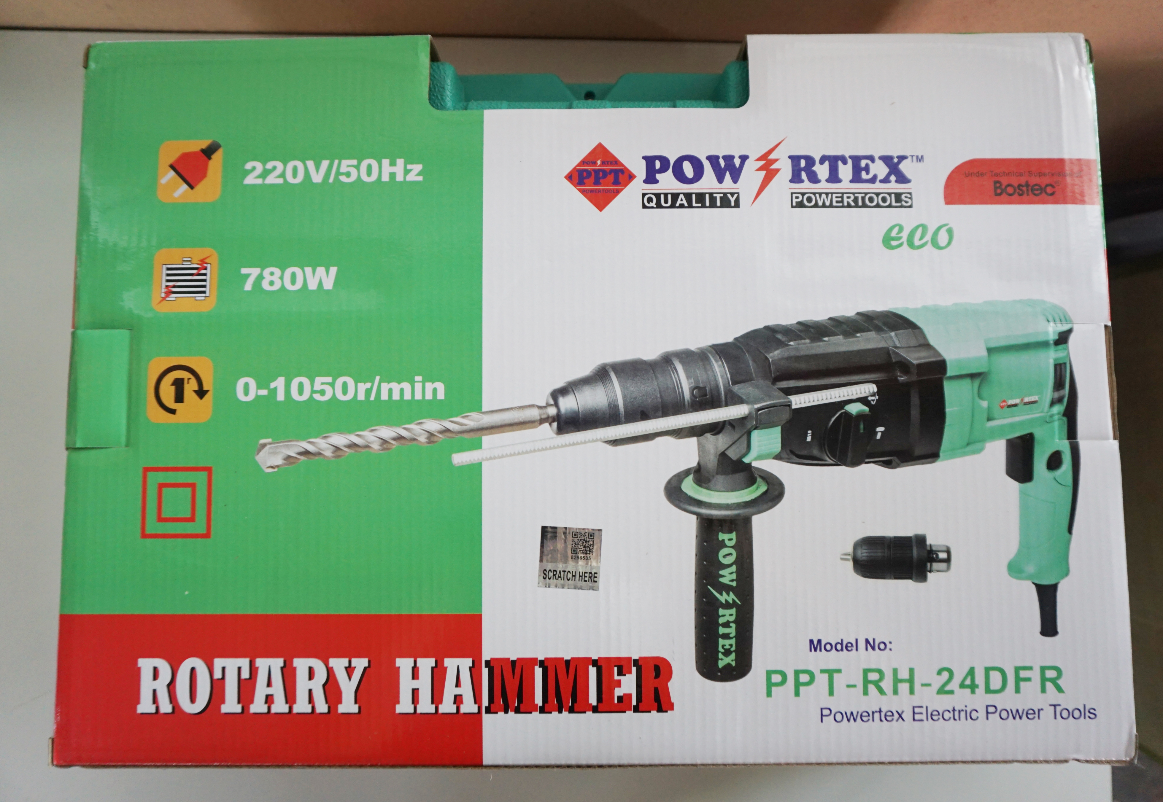 15665 สว่านโรตารี่ POWERTEX PPT-RH -24DFR