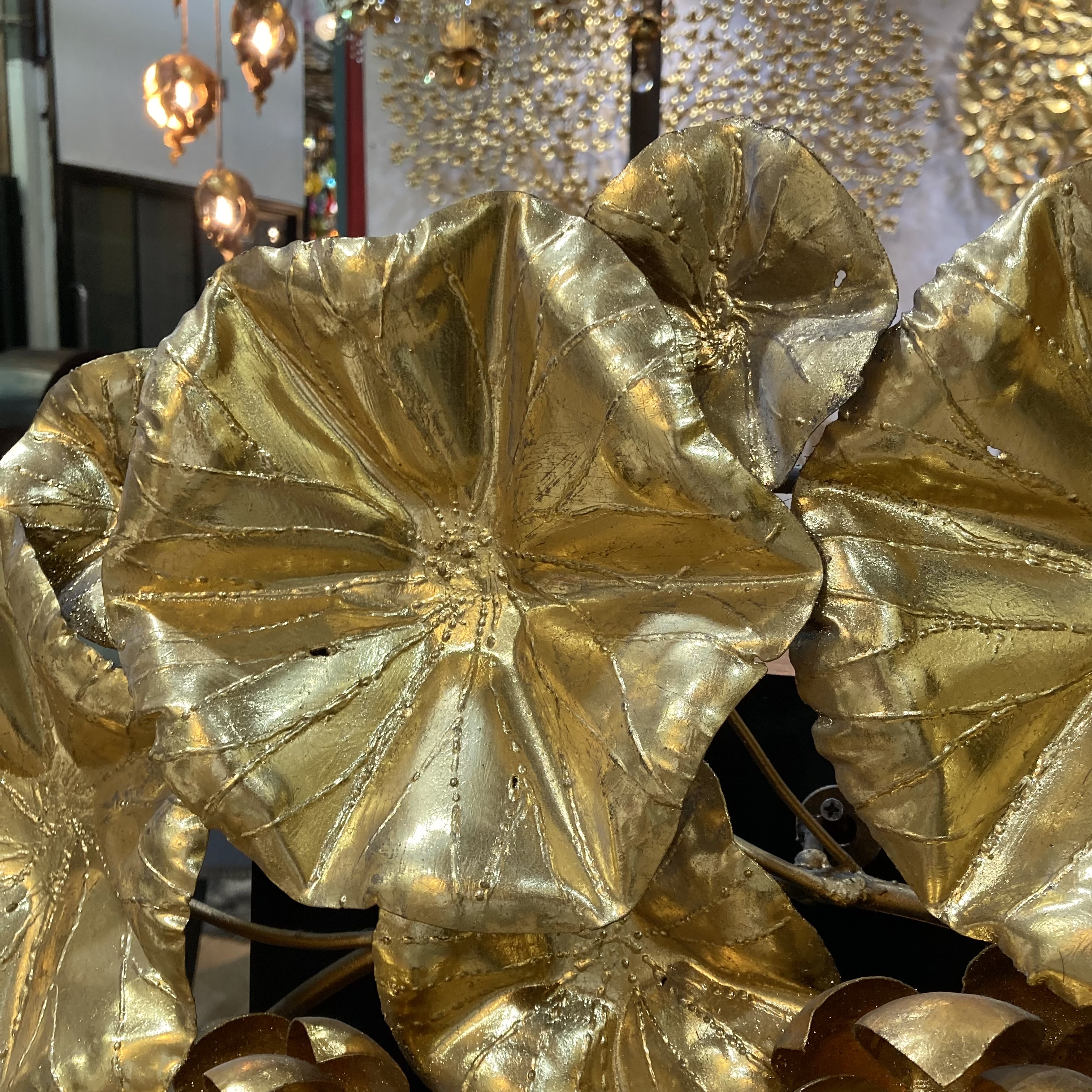 กอบัวทอง (100x100 cm)