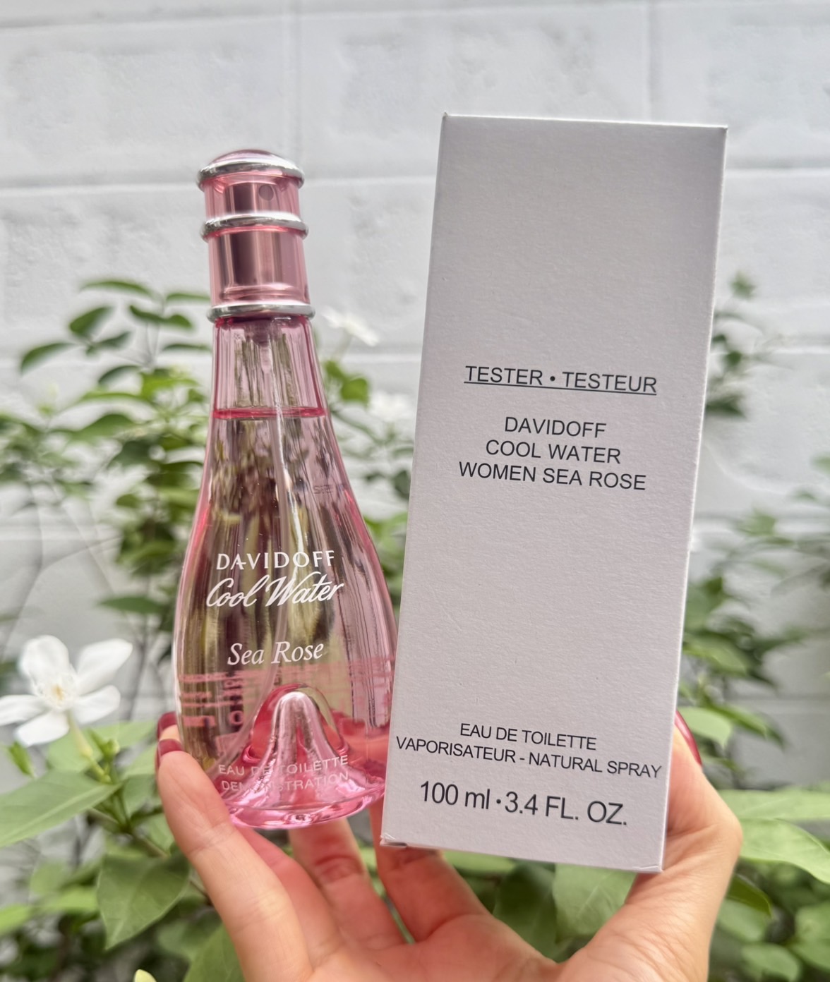 กล่องเทสเตอร์ - Davidoff Cool Water Sea Rose Eau De Toilette 100ml.