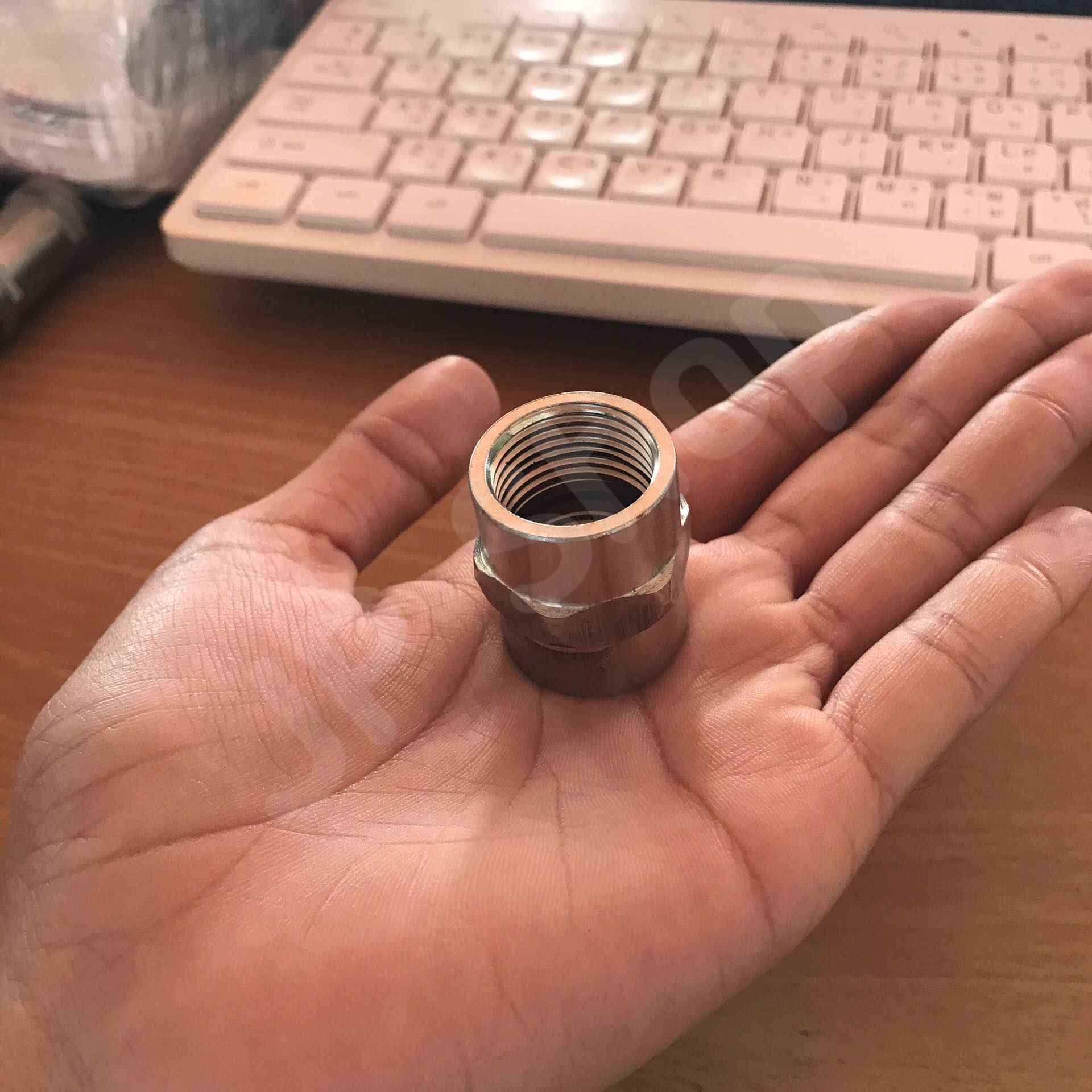 ต่อตรงสแตนเลส304 เกลียวใน ขนาด 4 หุน #2654