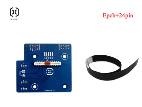 X2 Extruder Pcb & Ribbon cable - X2 Extruder Pcb & สายริบบิ้น