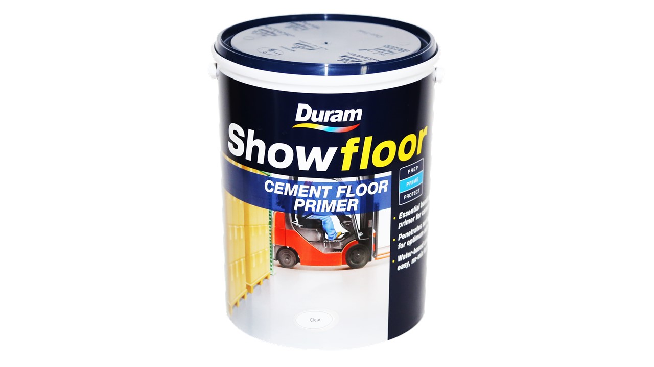สีรองพื้น Showfloor Cement Floor Primer
